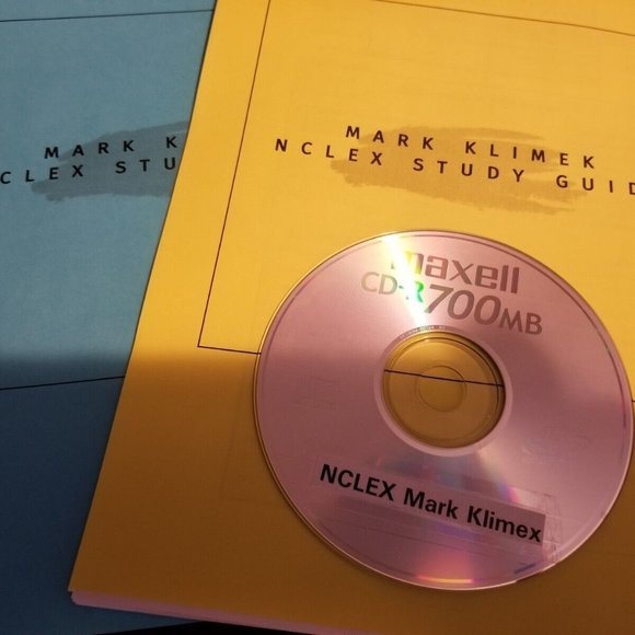 COPY - NCLEX Review Notes shared Mark Klimek Blue & Yellow Book (audio 1-12 leC… - Picture 1 of 1